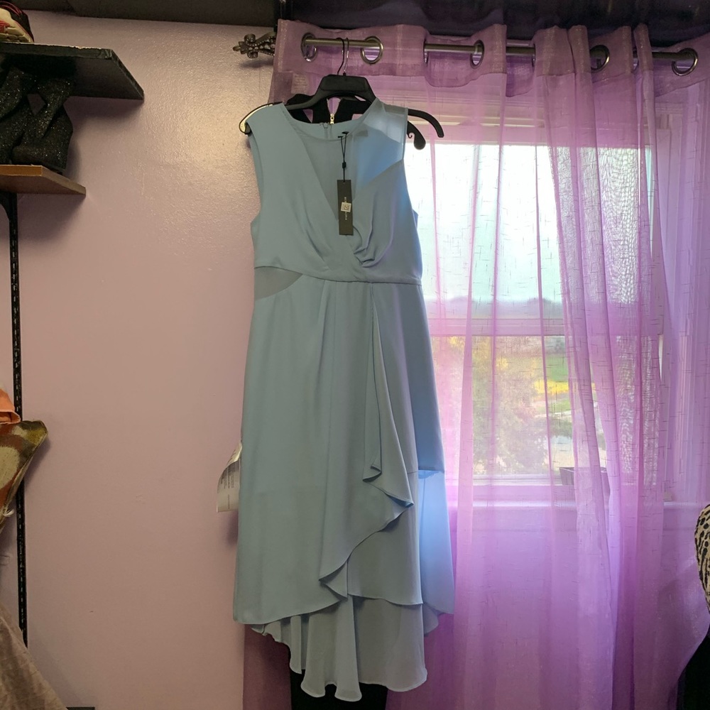 BCBG blue dress